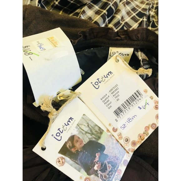 Jottum NWT  18 M Koroza Shift w Bolo Retail $232 Detailed Fall Plaids Holiday - Picture 12 of 12